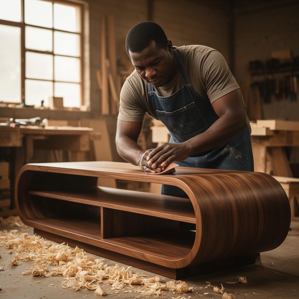 Kamero Projects craftsman at work